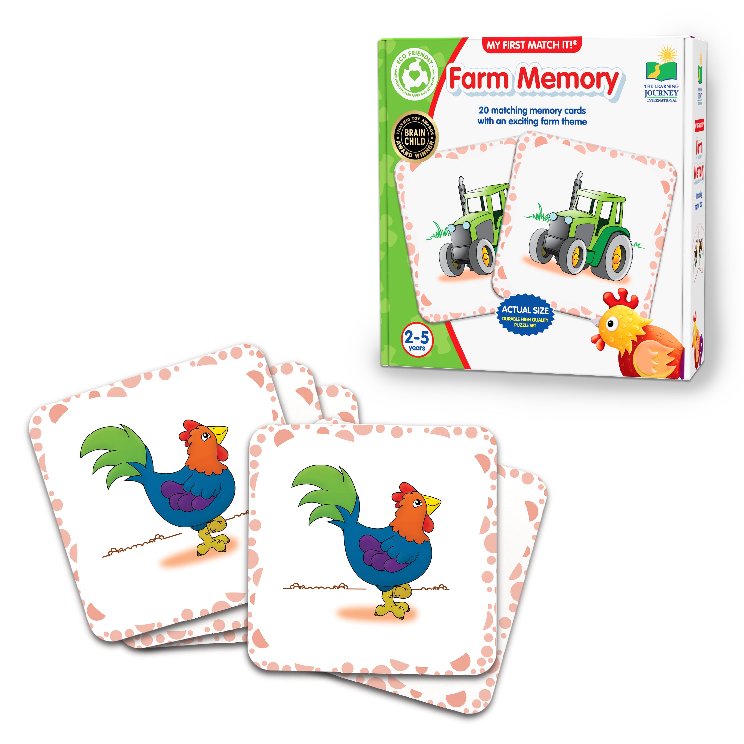 My First Memory Game - Farm – The Learning Journey