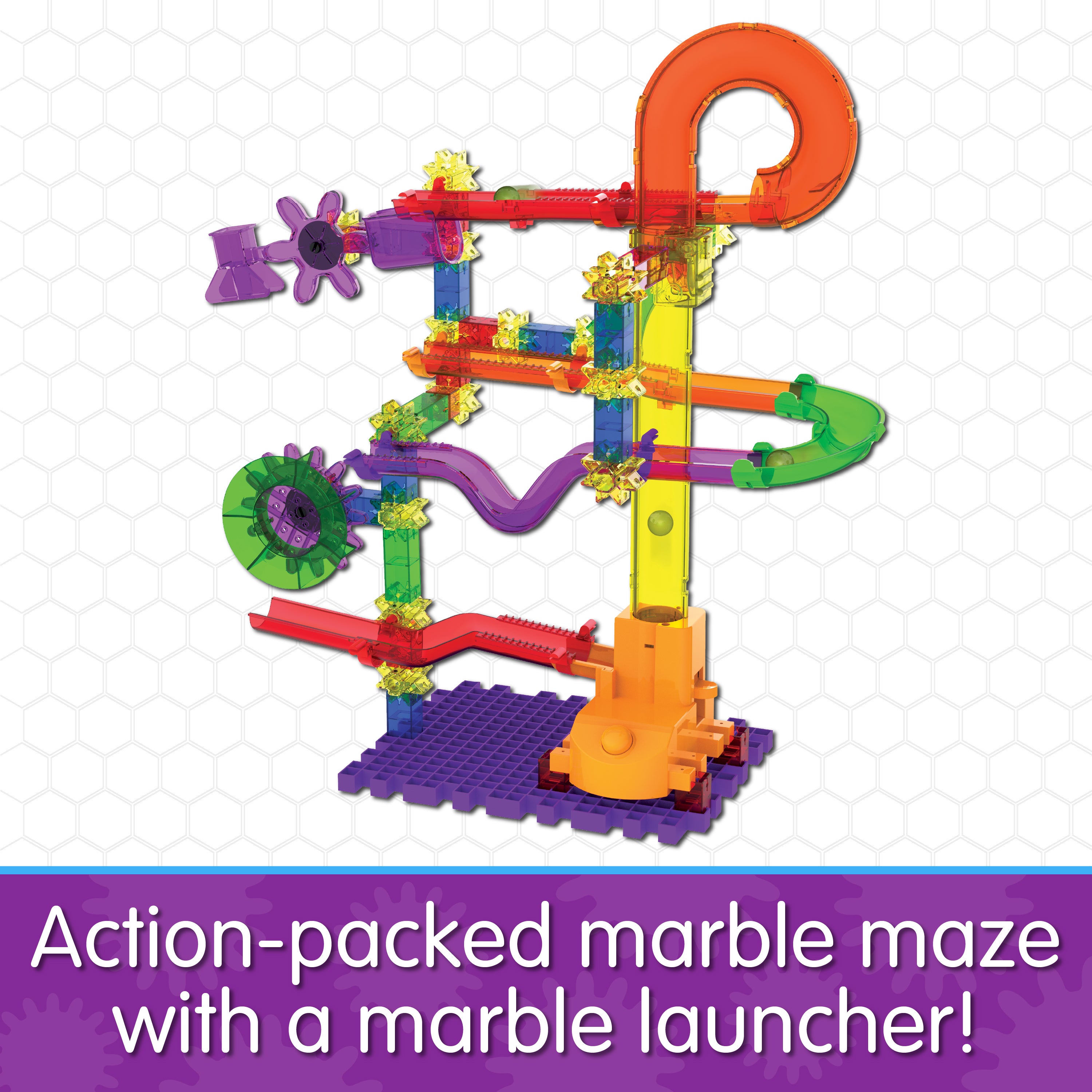 Techno Gears Marble Mania - Catapult 3.0 (80+ pcs) – The Learning