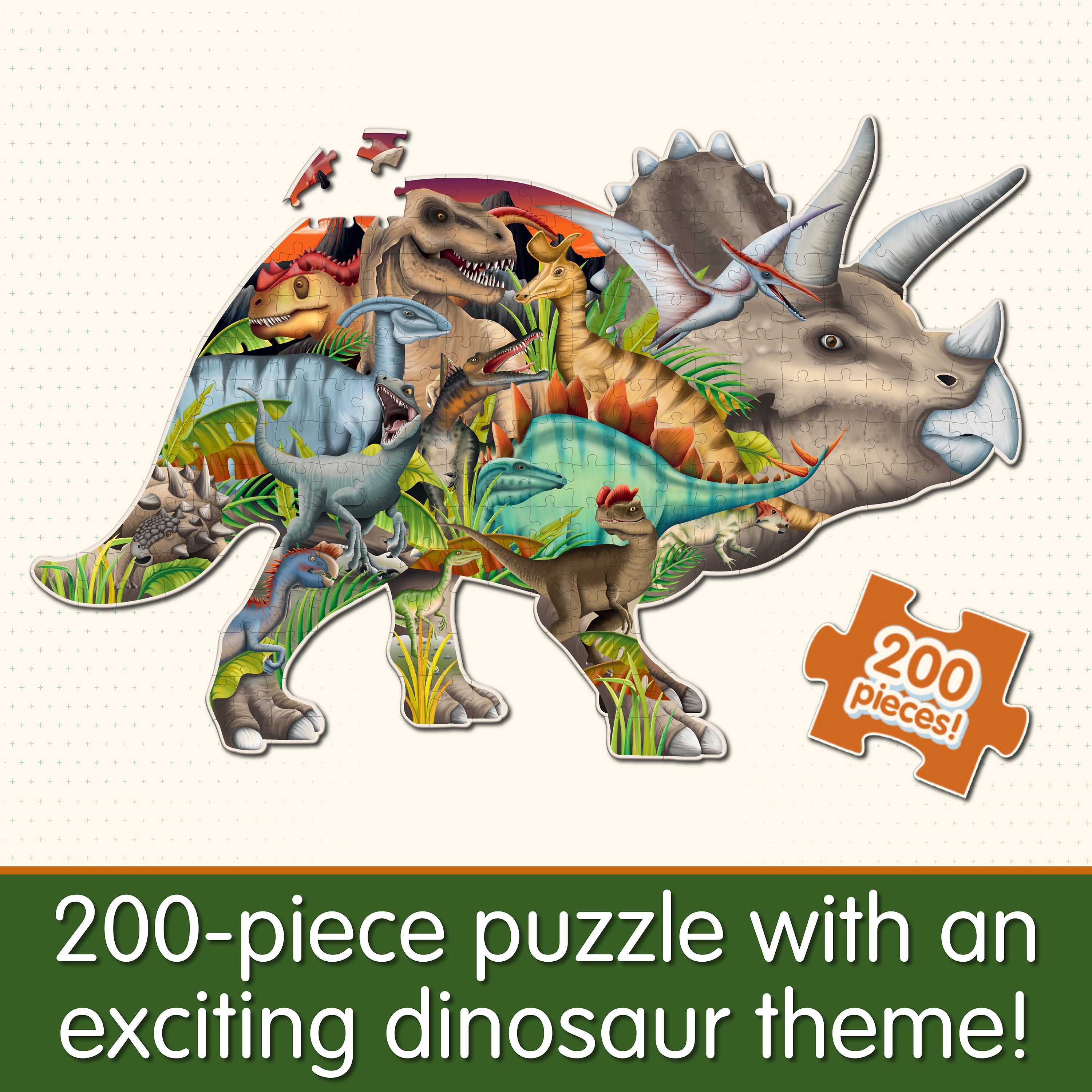 Puzzle de dinosaurios para fashion niños