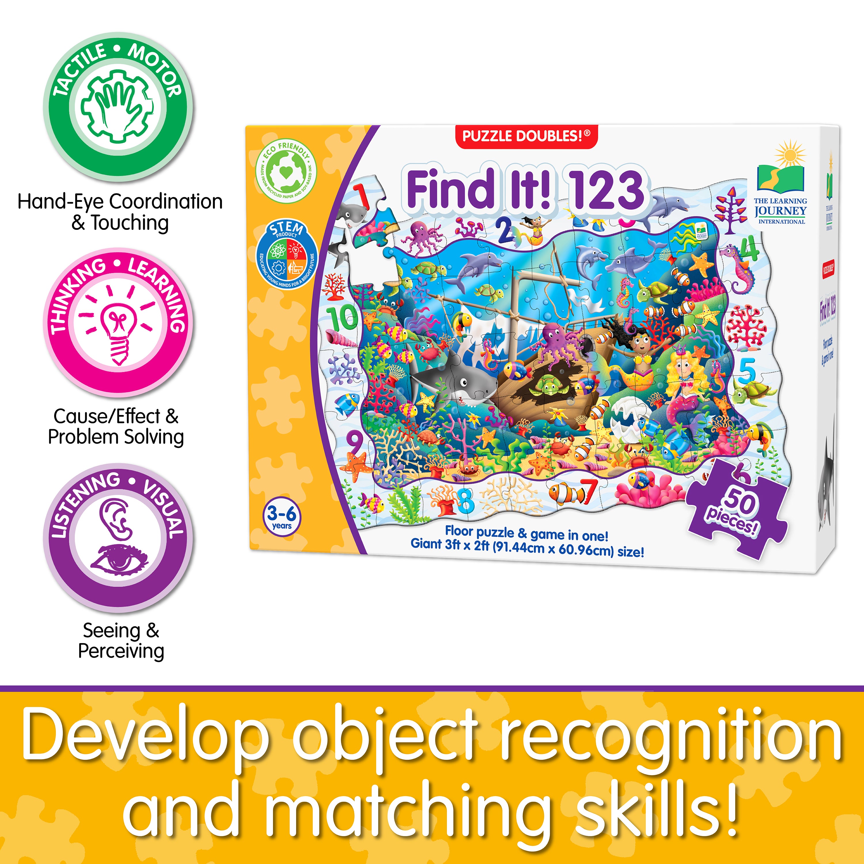 Puzzle Doubles - Find It! 123 – The Learning Journey